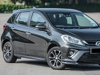 Perodua-Myvi-2018 Compatible Tyre Sizes and Rim Packages